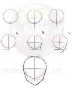 how to draw different shapes and sizes of the face with this step by step drawing lesson