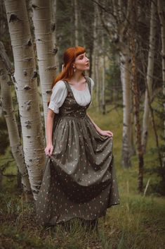 The beautiful and enchanting Mushroom Maiden Bodice Dress from Huckleberry Clothing Co modeled by Tayla @ cozyacademia ... #cottagecore #fairycore #mushroomcore #goblincore #forest #forestcore #cozy #darkacademia #genz #core #mushroom #ecofriendly #sustainableclothing #handmade #womanownedbusiness Hobbit Core, Mushroom Dress, Dress And Blouse, Forest Mushrooms, Dark Cottagecore, Feminine Fashion