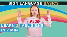 Sign Language Videos, Language Games For Kids, Sign Language Games, How To Spell Words, Sign Language Basics, Asl Videos, After School Activities, School Age Activities