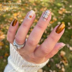 Color Street Fall Combos, Color Street Fall, Pedi Designs, Colorstreet Combos, Neat Nails, Mixed Mani, Rings Of Saturn, Short Gel Nails, Awesome Nails