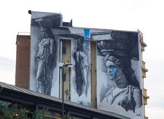 mural depicting the caryatids The Acropolis, Tell A Story, Travel Website, Acropolis