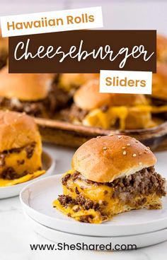 Hawaiian Rolls Cheeseburger Sliders Recipe Quick Meal Recipes, Hawaiian Roll Sandwiches, Hawaiian Buns, King Hawaiian Rolls, Rolled Sandwiches