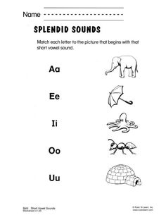 an animal sounds worksheet with pictures and words to help kids learn how to read