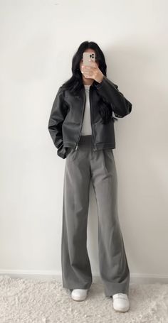 Espresso Pants Outfit, Smart Casual School Outfit, Forecasting Love And Weather Outfit, Korean Model Outfits, Monochromatic Beige Outfit, Outfit For Brown Skin, Light Colours Outfit, Fits And Bits, Korean Smart Casual Outfit