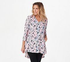 Give this top a whirl, and you'll be telling your girlfriends all about Como Jersey. The drape and movement make it a favorite. From Women with Control®. Spring Printed Tops For Loungewear, Printed Tops For Loungewear In Spring, Printed Tops For Spring Loungewear, Printed Tops For Loungewear In Fall, Printed Tops For Fall Loungewear, Printed V-neck Tops For Loungewear, Fair Skin, Map Design, Make It