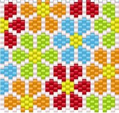 an image of a colorful pattern made out of legos