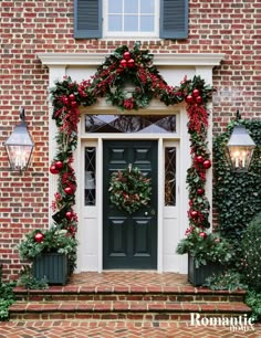 the instagram page on instagram com shows an image of a house decorated for christmas