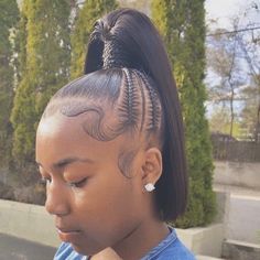 Slicked Back Bun, Slicked Back Hairstyles, Greasy Hair, Hairstyles Trendy, Protective Hairstyles Braids