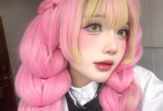 Monster High Cosplay, Cosplay Cute, Friend Anime, Manga Cosplay, Final Fantasy Vii, Pink Hair, Maquillaje De Ojos, Pink Girl