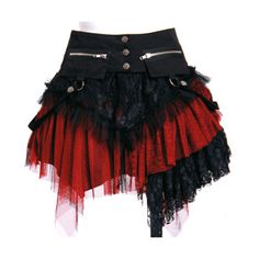 Red and Black Goth Punk Rock Clothing Modest Corset Skirts Women SKU-11406052 ($190) found on Polyvore Witchy Skirt, Red Lace Skirt, Goth Skirt, Upcycle Clothing, Gothic Skirt, Punk Rock Outfits, Gothic Skirts, Black Lace Skirt, Corset Skirt