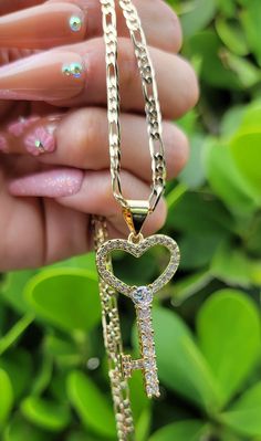 Luxury Gold Plated Heart Charm Necklace, Luxury Gold-plated Heart Charm Necklace, Luxury Women's Clip-on Jewelry, Luxury Clip-on Jewelry For Women, Luxury Iced Out Gold Plated Jewelry, Luxury Gold Necklace For Birthday, Luxury Gold Jewelry For Birthday, Luxury Bling Necklaces For Women, Luxury Gold Jewelry For Birthdays