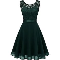 Olivia Mark - Lace Panel Pleated Chiffon Maxi Dress - Sleeveless Round Neck Evening Wedding Gown Dark Green Dress, Mermaid Evening Gown, Pleated Chiffon, Classy Casual Outfits, Evening Wedding, Classy Casual, Chiffon Maxi, Chiffon Maxi Dress, Black Bodycon Dress