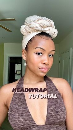 High Bun Head Wrap, Bun Headwrap, Sengelese Twist, Marley Braids, Sock Bun, Hair Wrap Scarf