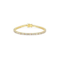 Give the perfect birthday gift with this 18k gold plated birthstone tennis bracelet. Click on this JEWELRY & WATCHES GUIDE to learn about fit, styles, materials and more! Give the perfect birthday gift with this 18k gold plated birthstone tennis bracelet. Click on this JEWELRY & WATCHES GUIDE to learn about fit, styles, materials and more! FEATURES Length: 7.25 in. Clasp: box Nickel safe Metal: sterling silver Plating: 18k gold Finish: polished ImportedSTONE DETAILS Shape: round Setting: prong G Classic Yellow Gold Tennis Bracelet With Sparkling Stones, Gold Tennis Bracelet With Prong Setting For Everyday Wear, Yellow Gold Tennis Bracelet With Sparkling Stones, Gold Tennis Bracelet With Sparkling Stones For Anniversary, Gold Tennis Bracelet With Sparkling Stones For Gift, Anniversary Fine Jewelry Tennis Bracelet With Sparkling Stones, Anniversary Tennis Bracelet With Sparkling Stones, Fine Jewelry Tennis Bracelet With Sparkling Stones For Anniversary, Gold Tennis Bracelet With Sparkling Stones As A Gift