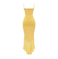 💛 Stunning Yellow Sweetheart Dress: Perfect for Every Special Occasion Make a bold and elegant statement with our Yellow Strapless Sweetheart Dress! Whether you're attending a summer wedding, formal event, or a sophisticated evening party, this dress is your go-to choice for making a lasting impression. The bright yellow color, combined with a flattering sweetheart neckline, exudes charm and confidence, ensuring you'll turn heads wherever you go. ✨ Product Features: Material: Lightweight and breathable fabric for comfort and easy movement. Design: Sleeveless, with a sweetheart neckline that enhances your silhouette. Fit: Slim fit with ruched detailing at the front for a polished look. Length: Maxi-length, falling gracefully below the knees. Closure: Invisible zipper at the back for a seam Fitted Midi Dress With Heart-shaped Neckline For Cocktail, Summer Wedding Evening Dress With Lined Bodice, Summer Prom Evening Dress With Lined Bodice, Stretch Ruched Strapless Dress For Prom, Stretch Strapless Ruched Dress For Prom, Ruched Corset Dress With Sweetheart Neckline For Cocktail, Summer Evening Dress With Spaghetti Straps And Lined Bodice, Fitted Corset Dress With Sweetheart Neckline For Evening, Fitted Spring Evening Dress With Sweetheart Neckline