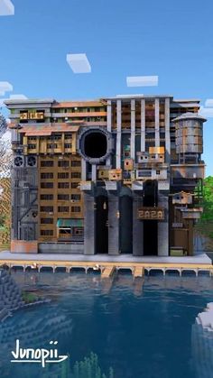 Minecraft Dystopian City, Minecraft Dystopia, Minecraft Dystopian Builds, Minecraft Industrial Build, Dystopian Minecraft Builds, Minecraft Cyberpunk City, Cyberpunk Minecraft Builds, Minecraft Sci Fi Builds