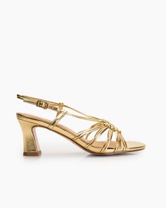 two-strings-slingback-mid-heel-block-sandals Purple Toes, Block Sandals, Chunky Block Heels, Classic Metal, Comfortable Flats, Leather Slides, Thick Heels, Slingback Sandal, Black White Red