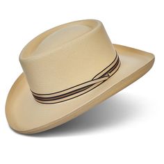 Are you a gambling man? Then the STETSON Kingston Gambler Panama Straw is the hat for you! This is the perfect summer hat, lightweight and very durable. Size: S-XL Crown: Telescoping Gambler 3 ¼” Brim Striped fabric band Vacation Hats With Flat Bill In Toquilla Straw, Vacation Hat With Flat Bill In Toquilla Straw, Vacation Hat With Flat Bill Made Of Toquilla Straw, Classic Flat Bill Straw Hat For Summer, Classic Summer Straw Hat With Flat Bill, Toquilla Straw Hat With Flat Bill For Kentucky Derby, Classic Flat Bill Straw Hat For Outdoor, Classic Flat Bill Straw Hat For Outdoors, Western Panama Hat With Flat Bill For Summer