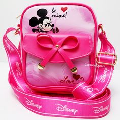 Disney Mickey Mouse Small 8.5" Faux Leather Crossbody Bag  Disney Authentic And 100% Licensed With Tags  Crossbody Bag Is 8.5" Height 7" Width 3" Depth With Adjustable Strap Fast Shipping! Mickey Mouse Bag, Disney Purse, Side Bag, Side Bags, Disney Kids, Disney Mickey Mouse, Disney Mickey, Leather Crossbody Bag, Leather Crossbody