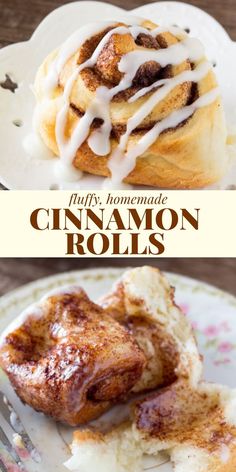 2 photos of cinnamon rolls Cinnamon Bun Recipe, Cinnamon Filling, Cinnamon Roll Recipe, For Two, Homemade Cinnamon Rolls, Chicken Healthy, Recipes For, Vanilla Glaze