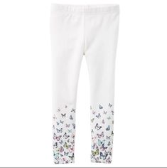 White Leggings With Butterflies Size 6x Reminder App Charges 20% Fee On Items $16 & Over And $3 Fee On Items $15 & Under. All Nwt Items Are Priced At Retail, Reasonable Offers Are Always Welcomed! Playful Spring Leggings For Playwear, Playful Spring Playwear Leggings, Spring Cotton Leggings For Playwear, Cotton Leggings For Playwear In Spring, Fitted Pants For Spring Playwear, Playful White Cotton Leggings, Cute Spring Playwear Leggings, Cute Spring Leggings For Playwear