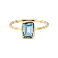 Natural Blue Topaz Statement Ring, 925 Sterling Silver, Topaz Gold Ring, Minimalist Gemstone Ring Topaz Stacking Ring Blue Simple Ring Gold Gemstone Details: ✦ Gemstone: Blue Topaz ✦ Gemstone Type: Natural ✦ Gemstone Shape: Baguette ✦ Gemstone Color: Blue ✦ Gemstone Cut: Faceted ✦ Number of Gemstones: 1 ✦ Gemstone Grade: Excellent METAL DETAILS : ✦ Metal: 925 Sterling Silver/ 9k Gold/ 14k Gold/ 18k Gold ✦ Metal Color: Silver/ Yellow/ White/ Rose Gold ✦ Setting: Bezel Setting ✦ Ring Box: Yes CUST Baguette Gemstone, Swiss Blue Topaz Ring, Blue Topaz Jewelry, Gold Rings Simple, Bezel Set Ring, Gold Armband, Topaz Jewelry, Birthday Ring, Ring Minimalist