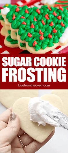 sugar cookie frosting recipe for christmas cookies