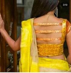 Blouse Design Pattern, Girls Boutique Dresses, Strip Blouse, Saree Blouse Neck Designs, Backless Blouse Designs, New Embroidery, Blouse Design Images, Blouse Back, Sari Blouse Designs