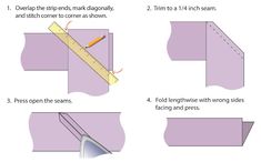 instructions for how to make an origami box with scissors and tape on it