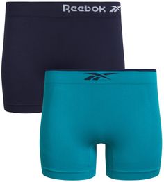 PRICES MAY VARY. Nylon/Spandex Blend Imported Machine Wash Reebok Women's Underwear - Seamless Microfiber Boyshort Panties  will disappear under your clothes. The fashionable cut of this undergarment delivers a neat invisible look all day long. You'll notice the softness right away due to the lightweight material and seamfree knit style. They are ideal for exercise, dance, yoga, sleep, and lounging around the house.Value Pack includes two pairs of underwear in a colorful boyshort style with tren Yoga Sleep, Exercise Dance, Dance Yoga, Trendy Logos, Active Life, Knit Style, Reebok Women, Intense Workout, Boy Shorts