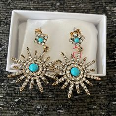 Questions? Leave A Comment Below! Turquoise Jewelry For Party, Disney Princess Earrings, Wood Dangle Earrings, Princess Earrings, Starburst Earrings, Stick Earrings, Bamboo Earrings, Peridot Earrings, Turtle Earrings