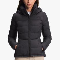 Nwt Women's Plus Size 3xl North Face Down Puffer Jacket. It Has 2 Front Zip Pockets, Removable Hood, & 1 Inside Pocket. Style Is Slim Fit. Approx Pit To Pit : 27 " Approx Length From Top Of Front Shoulder (Next To Collar) To Hem : 30 " Approx Width Across Hem 30 ": The North Face Puffer, Running Clothes Women, Blue Puffer Jacket, North Face Puffer Jacket, North Face Womens, Long Puffer Coat, Down Puffer Jacket, Puffer Jacket Women, Womens Parka