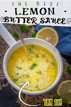 the best lemon butter sauce recipe