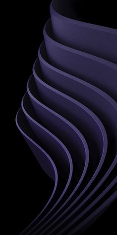 an abstract image of purple curves on a black background