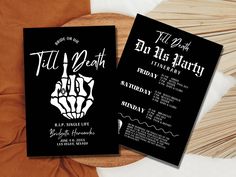 Engagement Party Itinerary, Rip Bachelorette Party Theme, Black Hens Party, 2024 Bachelorette, Bachelorette Dinner, Congrats On Your Engagement