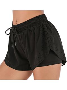 Outfits Short Women, Black Workout Outfit, Workout Shorts Outfit, Workout Shorts Women, Sporty Shorts, Sports Shorts Women, Running Shorts Women, Workout Outfit