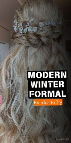 Winter formal hairstyles Formal Event Hairstyles, Formal Event Hair, Formal Hairdos, Hairstyles Formal, Event Hairstyles