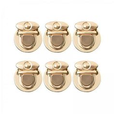 Abbraccia 4x6Pcs Handbag Lock Clasp Purse Closure Fasteners for Handbags Bag Making.You will get 6 handbag lock clasps. Great for leather handbag hardware to replace an old or damaged wallet.These purse lock clasps are made of metal, strong and , smooth, wear resistant and for a long using time.Handbag lock closure measures 3.2cmx3cm/1.26inchx1.18inch, very practical luggage accessory.The metal clasp for purse is easy to install, make a small slit on the bag, insert the bottom buckle and press i Oval Bag, Clasp Purse, Handbag Hardware, Bag Insert, Purse Hardware, Pu Leather Bag, Buckle Bags, Practical Bag, Diy Handbag