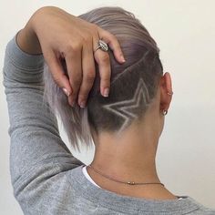 Side Shaved Hairstyles, Shaved Hairstyles For Women, Hair Tattoo Designs, Side Shaved, Shaved Hairstyles, Undercut Styles, Shaved Hair Designs