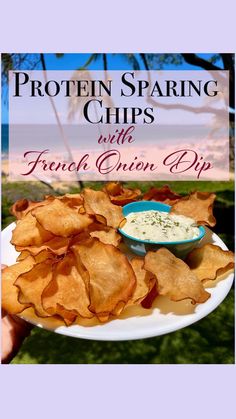 Protein Chips Recipe, Keto Chips, Low Carb Chips, Chicken And Chips, French Onion Dip, Low Carb Appetizers