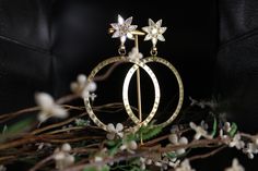 The combination of mirror work and hammered metal come together in the Sitarra earrings. Brass metal Gold plated Made in India Mirror Earrings, Hammered Metal, Mirror Work, Come Together, Brass Metal, Black Cat, Gold Plate, Crown Jewelry, Plating