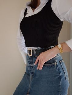 Look Grunge, Denim Shorts Outfit, Casual College Outfits, Korean Casual Outfits, Trendy Outfits For Teens, Everyday Fashion Outfits, Casual Day Outfits, Quick Outfits