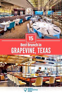 the best brunch in grapevine, texas is on display at this restaurant