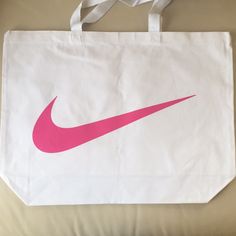 New! Nike Shopping Bag With Logo. So Elegant And Light Weight And Reusable Jute Bag. Can Be Carried As Shoulder Bag. $25 Each. Smoke Free Pet Free Home. Nike White Everyday Bags, Nike Shoulder Bag For Everyday Use, Trendy Nike Travel Bag, Casual White Nike Bag, Nike Pink Bag For Daily Use, Everyday Nike Rectangular Shoulder Bag, Rectangular Nike Shoulder Bag, Nike Everyday Rectangular Shoulder Bag, Nike Rectangular Everyday Bags