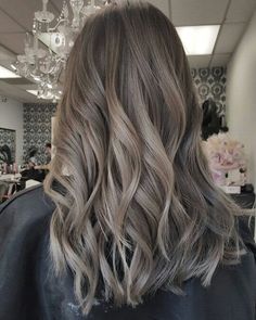 Pelo Color Ceniza, Ash Gray Hair Color, Coffee Brown Hair, Ash Grey Hair, Ash Brown Hair Color, Ash Blonde Hair Colour, Brown Hair Shades, Ash Brown Hair