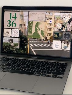 Frank Ocean Green, Profiles Aesthetic, Plants Anime, Aesthetic Mobile Games, Cute Comfy Aesthetic, Macbook Layout, Laptop Layout, Mac Layout