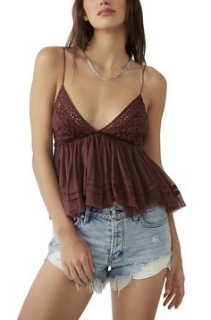 Carrie Top Effortlessly Pretty, Fest Outfits, Draped Bodice, Cotton Camisole, Estilo Hippie, Back Design, Cami Top, Low Back, Cute Casual Outfits