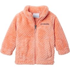 Soft, warm, and cozy, the Columbia Fire Side Sherpa Full-Zip Jacket allows us to bring our little one on camping and hiking adventures in cold weather. The polyester fleece fabric brings the comfort, while the full-length zipper allows us to get them ready in a jiffy. Winter Fleece Jacket With Zipper For Outdoor, Winter Outdoor Fleece Jacket With Zipper Closure, Cozy Fleece-lined Outerwear For Outdoor Activities, Cozy Fleece Outerwear For Outdoor, Warm Fleece Jacket For Fall Outdoor, Cozy Fleece Jacket For Hiking, Cozy Outerwear With Fleece Lining For Outdoor Activities, Cozy Fleece Jacket For Outdoor, Cozy Fleece Outerwear For Outdoor Activities