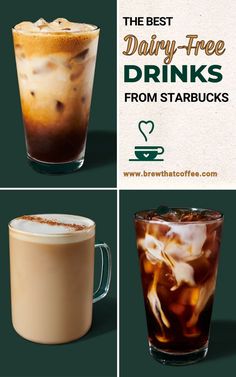 the best dairy - free drinks from starbucks