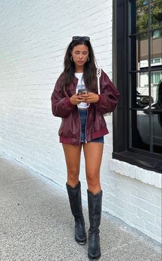 Get a $750 SHEIN card - link is in bio San Francisco Festival Outfit, Feminine 90s Fashion, Boot And Shorts Outfit, Island Concert Outfit, Dress With Jacket Outfit Casual, Stylish Simple Outfits, Cold Spring Day Outfit Dressy, Cool Weather Summer Outfits, Fashion Inspo 2024